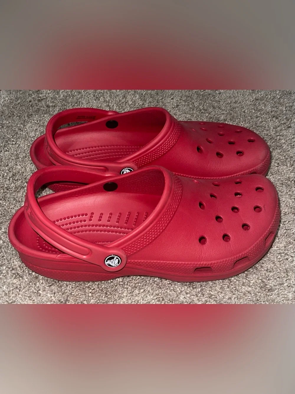 Crocs Classic red 9 11